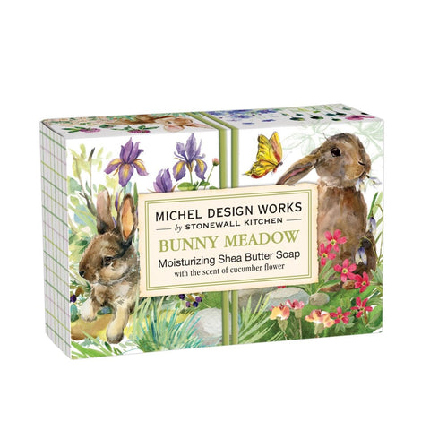 Michel Design Works Boxed Single Soap 4.5 Oz. - Bunny Meadow - FreeShippingAllOrders.com