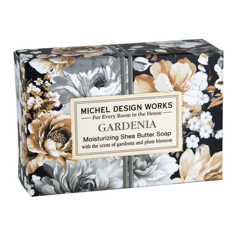 Michel Design Works Boxed Single Soap 4.5 Oz. - Gardenia - FreeShippingAllOrders.com