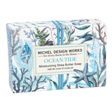 Michel Design Works Boxed Single Soap 4.5 Oz. - Ocean Tide - FreeShippingAllOrders.com