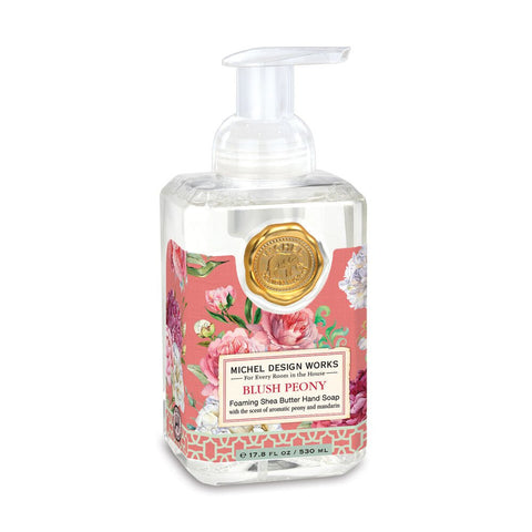 Michel Design Works Foaming Shea Butter Hand Soap 17.8 Oz. - Blush Peony - FreeShippingAllOrders.com