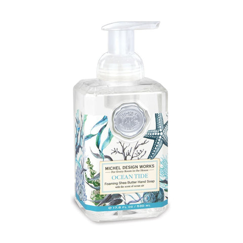 Michel Design Works Foaming Shea Butter Hand Soap 17.8 Oz. - Ocean Tide - FreeShippingAllOrders.com