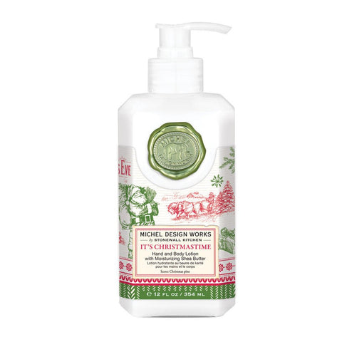 Michel Design Works Hand & Body Lotion 12 Oz. - It's Christmastime - FreeShippingAllOrders.com