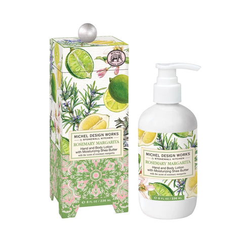 Michel Design Works Hand & Body Lotion 8 Oz. - Rosemary Margarita - FreeShippingAllOrders.com