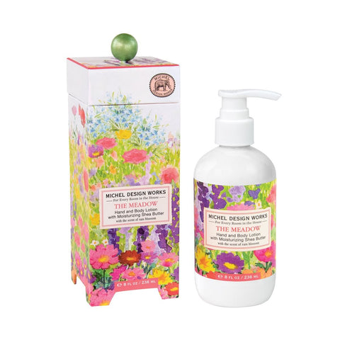 Michel Design Works Hand & Body Lotion 8 Oz. - The Meadow - FreeShippingAllOrders.com