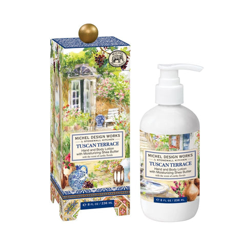 Michel Design Works Hand & Body Lotion 8 Oz. - Tuscan Terrace - FreeShippingAllOrders.com