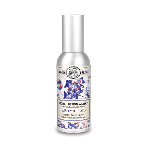 Michel Design Works Home Fragrance Spray 3.3 Oz. - Paisley & Plaid - FreeShippingAllOrders.com