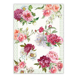 Michel Design Works Kitchen Towel - Blush Peony - FreeShippingAllOrders.com