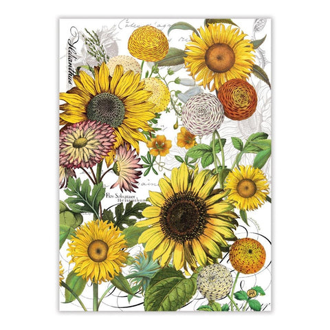 Michel Design Works Kitchen Towel - Sunflower - FreeShippingAllOrders.com