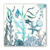 Michel Design Works Paper Cocktail Napkins - Ocean Tide - FreeShippingAllOrders.com