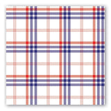 Michel Design Works Paper Cocktail Napkins - Paisley & Plaid (Plaid) - FreeShippingAllOrders.com