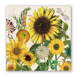 Michel Design Works Paper Cocktail Napkins - Sunflower - FreeShippingAllOrders.com