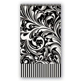 Michel Design Works Paper Hostess Napkins - Black Florentine - FreeShippingAllOrders.com