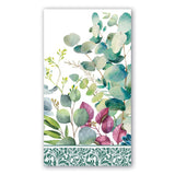 Michel Design Works Paper Hostess Napkins - Eucalyptus & Mint - FreeShippingAllOrders.com