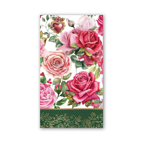 Michel Design Works Paper Hostess Napkins - Royal Rose - FreeShippingAllOrders.com