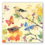 Michel Design Works Paper Luncheon Napkins - Birds & Butterflies - FreeShippingAllOrders.com