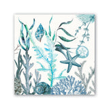 Michel Design Works Paper Luncheon Napkins - Ocean Tide - FreeShippingAllOrders.com