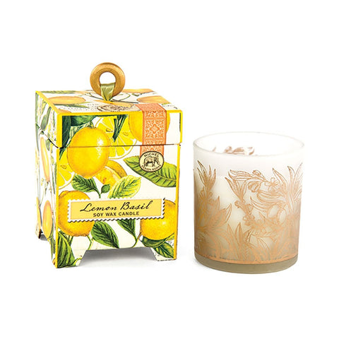 Michel Design Works Soy Wax Candle 6.5 Oz. - Lemon Basil - FreeShippingAllOrders.com