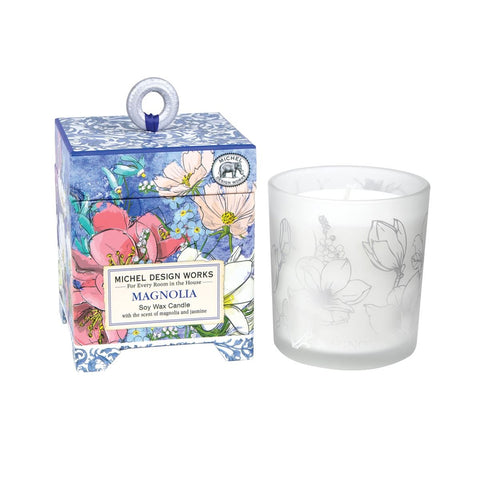 Michel Design Works Soy Wax Candle 6.5 Oz. - Magnolia - FreeShippingAllOrders.com