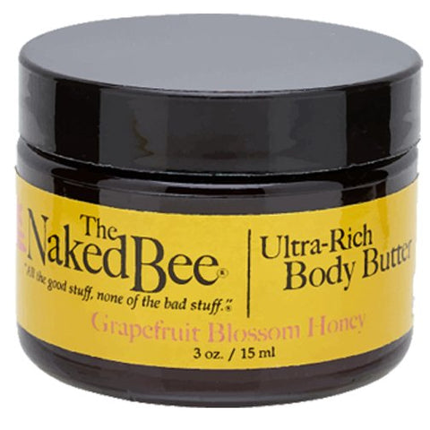 Naked Bee Body Butter 3 Oz. - Grapefruit Blossom Honey - FreeShippingAllOrders.com