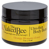 Naked Bee Body Butter 3 Oz. - Orange Blossom Honey - FreeShippingAllOrders.com