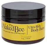 Naked Bee Body Butter 3 Oz. - Unscented - FreeShippingAllOrders.com