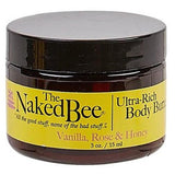 Naked Bee Body Butter 3 Oz. - Vanilla Rose & Honey - FreeShippingAllOrders.com