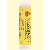 Naked Bee Colorless Lip Balm Sunscreen SPF 15 0.15 Oz. - FreeShippingAllOrders.com