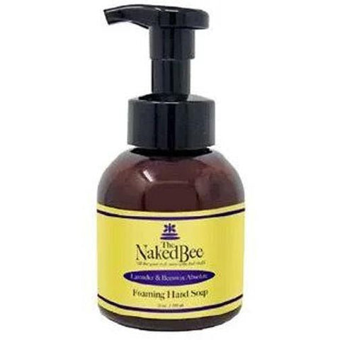 Naked Bee Foaming Hand Soap 12 Oz. - Lavender & Beeswax Absolute - FreeShippingAllOrders.com