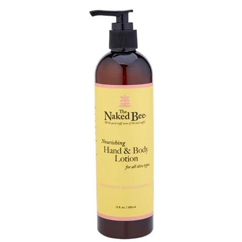 Naked Bee Hand & Body Lotion 12 Oz. - Grapefruit Blossom Honey - FreeShippingAllOrders.com