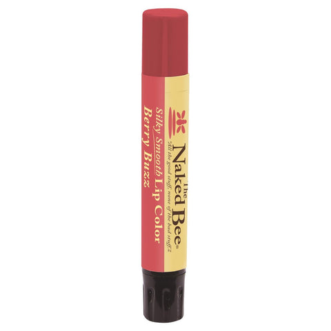 Naked Bee Silky Smooth Lip Color 0.09 oz. - Berry Buzz - FreeShippingAllOrders.com