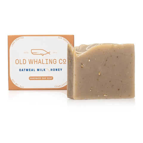 Old Whaling Co Handmade Bar Soap 5 Oz. - Oatmeal Milk & Honey - FreeShippingAllOrders.com