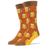 Oooh Yeah! Socks Men's Crew Socks - Beer Me! - FreeShippingAllOrders.com