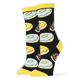 Oooh Yeah! Socks Women's Crew Socks - Donut Magic - FreeShippingAllOrders.com