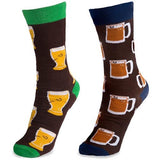 Pavilion Gift Unisex Cotton Blend Socks - Beer - FreeShippingAllOrders.com