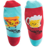 Pavilion Gift Unisex Cotton Blend Socks - Beer & Pizza - FreeShippingAllOrders.com