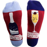 Pavilion Gift Unisex Cotton Blend Socks - Prosecco & Raspberries - FreeShippingAllOrders.com