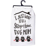 Primitives by Kathy Dish Towel - Dog Mom - FreeShippingAllOrders.com