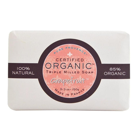 Pure Provence Vegetable Soap 5.3 Oz. - Grapefruit - FreeShippingAllOrders.com