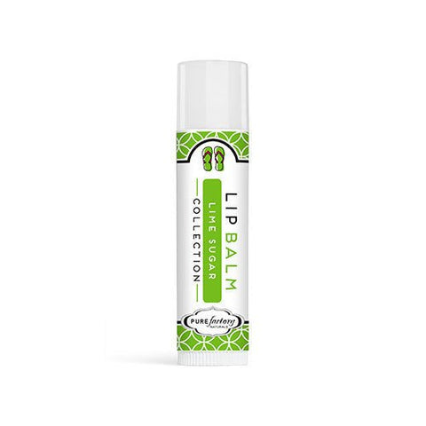 PureFactory Naturals Flip Flop Lip Balm 0.15 Oz. - Lime Sugar - FreeShippingAllOrders.com