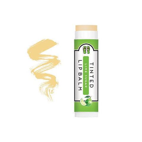 PureFactory Naturals Flip Flop Tinted Lip Balm 0.15 Oz. - Lime Sugar - FreeShippingAllOrders.com