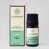 RareEssence Aromatherapy 100% Pure Essential Oil Blend 5 ml - Organic Peppermint - FreeShippingAllOrders.com