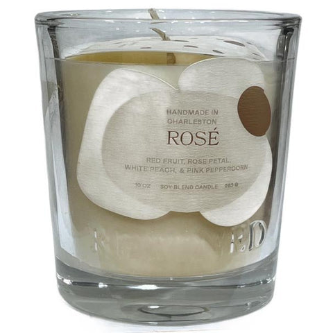 Rewined Signature Candle 10 oz. - Rose - FreeShippingAllOrders.com