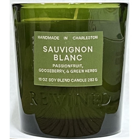 Rewined Signature Candle 10 oz. - Sauvignon Blanc - FreeShippingAllOrders.com