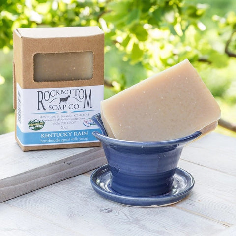 Rock Bottom Goat Milk Soap 4.5 Oz. - Kentucky Rain - FreeShippingAllOrders.com