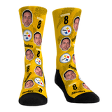 Rock 'Em Socks - Aaron Rodgers - Pittsburgh Steelers - Football Guy - FreeShippingAllOrders.com