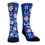 Rock 'Em Socks - Daniel Jones - Indianapolis Colts - Football Guy - FreeShippingAllOrders.com