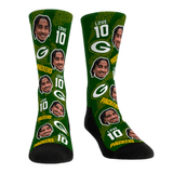 Rock 'Em Socks - Jordan Love - Green Bay Packers - Football Guy - FreeShippingAllOrders.com