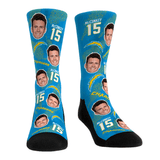 Rock 'Em Socks - Ladd McConkey - Los Angeles Chargers - Football Guy - FreeShippingAllOrders.com