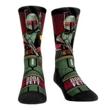 Rock 'Em Socks Star Wars - Boba Fett - Hero Pose - FreeShippingAllOrders.com