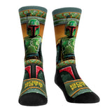 Rock 'Em Socks Star Wars - Boba Fett (Original) - Villain Pose - FreeShippingAllOrders.com